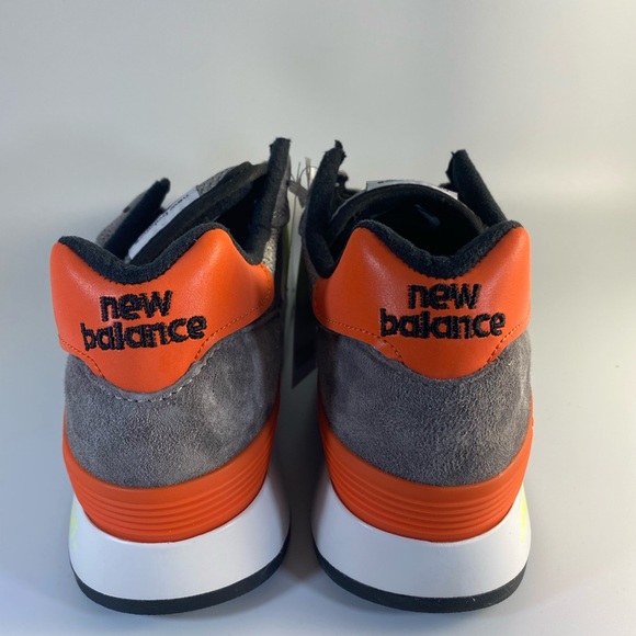 New Balance 1300 Made In USA Hi Viz Grey Suede - Picture 5 of 7